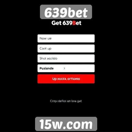 Como criar uma conta na 639bet